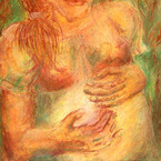 Expectant Mother/Odottava äiti/Pregnant Mother, 1996 - Keri Zsuzsanna, 14v, Hungary